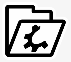 This Free Icons Png Design Of Mono Folder Crystal