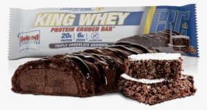 Tap To Expand - King Whey Protein Crunch Bar By Ronnie Coleman | 20g