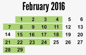 Feb Calendar 2 - 2011 Calendar