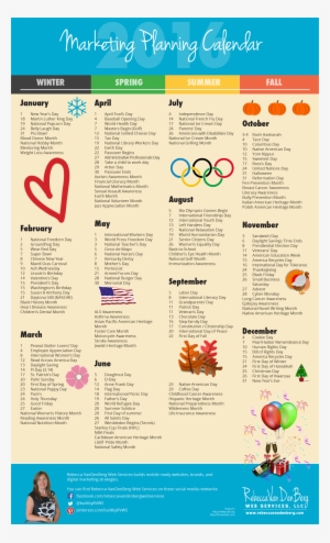 Download Calendar & Worksheets - National Day Calendar 2018