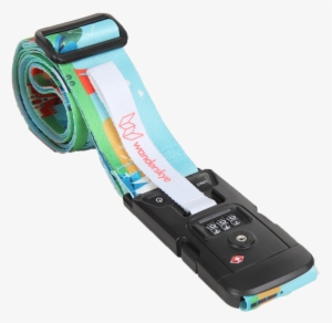 Luggage Strap With Weighing Scale & Tsa Lock World - Baggage