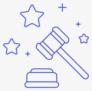 03 Law Court Hammer Judge - Icon