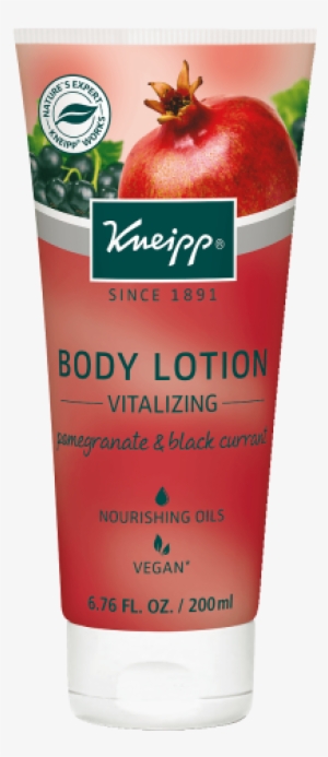 Pomegranate & Black Currant Body Lotion - Kneipp Body Milk Pomegranate And Blackcurrant 200 Ml