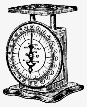 Measuring Scales Weight Drawing Computer Icons Measurement - Scale Black And White