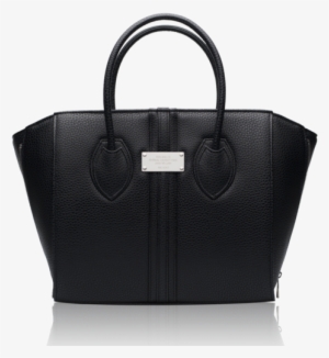 Vegan Tote Bag Black By Alexandra K Model - Tote Bag