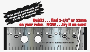 Business Forms Ruler - Business