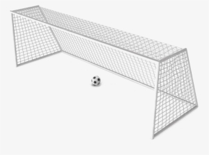 Goal Net Png Image Hd - Soccer Goal Png