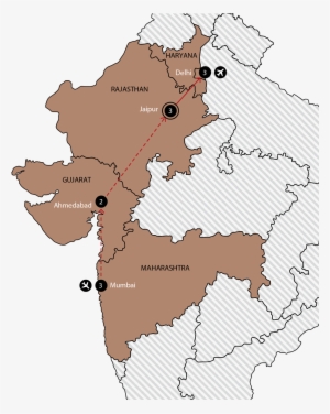 Jaipur - Valley Of Flowers Map