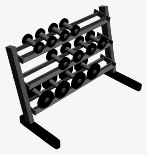 Dumbbell Rack 3d Models - Dumbbell Rack 3ds Free Model
