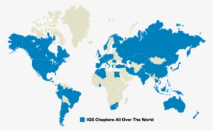 Igs Chapters Map - Estee Lauder Worldwide