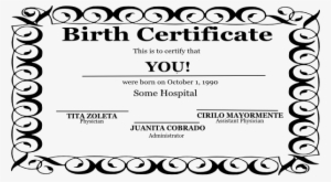 Birth Certificate Clip Art At Clker - Birth Certificate