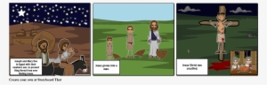 Birth Of Jesus Part - Cartoon