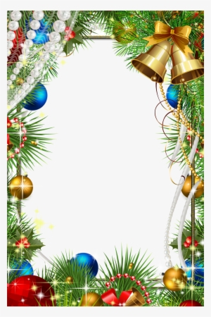 Christmas Frame Png One - Christmas Photo Frame Png