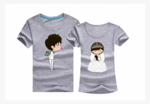 210001 Wedding Brother/ Bridesmaid Couple T Shirt - Wedding Couple Cartoon Shirts