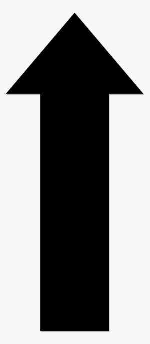 Black Upwards Arrow - Upwards Arrow