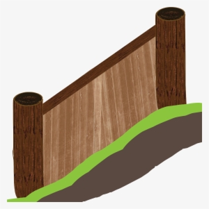 A Wood Wall, On A Slope - Plywood