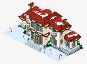 Fat Tonys Compound Christmas Tapped Out - Simpsons Fat Tony's Mansion