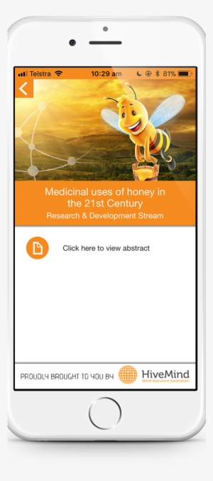 Abstract Link With Icon - Mobile Phone