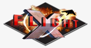 2013-present - X Flight Six Flags Great America Logo