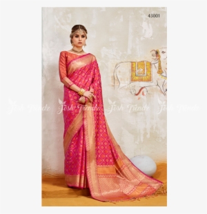 Rajtex Khambhati Silk Saree Jt Rk Sarees - 1000 To 1500 Range Silk Sarees
