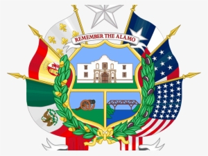 The Six Flags That Flew Over Texas - State Seal Of Texas