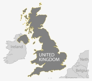 Overview - Great Britain Map Vinyl Wall Sticker