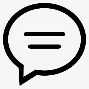 Messages Unpressed Comments - Chat Icon