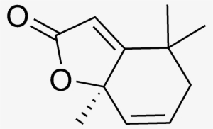 Actinidiolide Chemical Structure - Chemistry