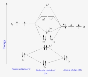 Mo Diagram Of Cyanide Ion Is As Follows - Molecular Orbital Diagram