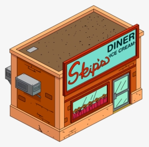 Skips Diner Tapped Out - Simpsons Springfield Skip's Diner