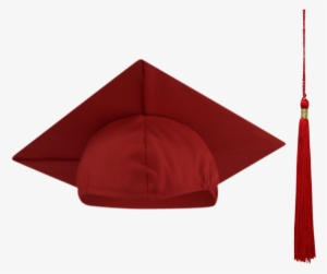 Red Graduation Cap Png Download - Cap