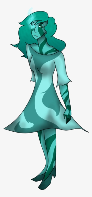 Eureka Blue Maine Tourmaline - Illustration