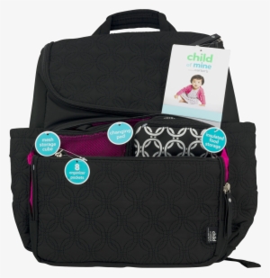 Child Of Mine By Carter's Quilted Backpack Diaper Bag, - Laptop Bag
