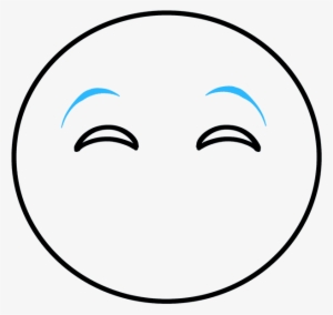 How To Draw Crying Laughing Emoji - Face With Tears Of Joy Emoji