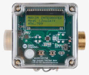 With The Flow Meter Reference Design Described Here, - Ultrasonic Flow Meter Soc
