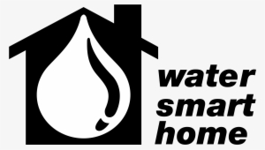 Water Smart Home Logo Png Transparent - Home Vector