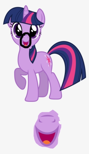Mind Blown, Pareidolia, Safe, Snout, Twilight Sparkle - Dibujo Mi Pequeño Pony