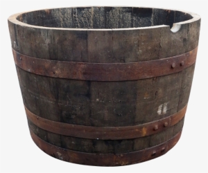 Half Whiskey Barrel Planter - Barrel