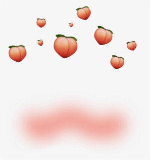 Peach Peachy Snow Emojiselfie Emoji - Illustration