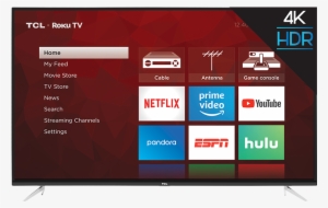 Tcl 55" Class 4-series 4k Uhd Hdr Roku Smart Tv - Tcl 49" Smart 4k 120hz Uhd Hdr Hdtv