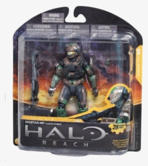 5" Spartan Mp Custom Exclusive Action Figure - Halo Reach Action Figure