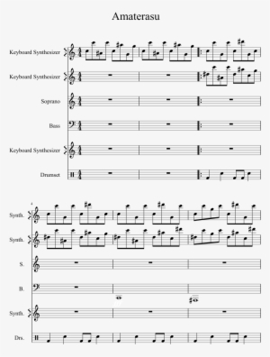 Amaterasu Sheet Music 1 Of 6 Pages - Easter