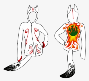 Amaterasu Hoodie - Illustration