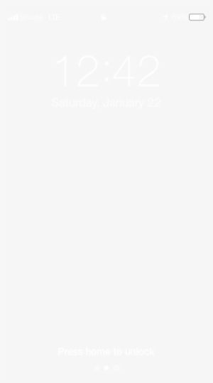 Iphone Lock Screen Png - Pattern