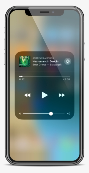 A Little More Complex - Ios 12 Music Widget