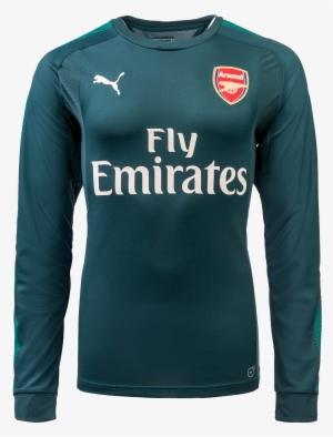 Arsenal Goalkeeper Jersey 2017/18 - Arsenal Shirt Front