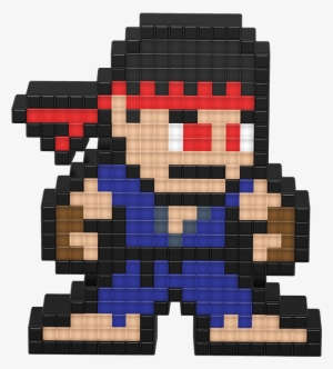 Evil Ryu - Pixel Art Street Fighter