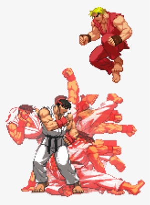 The Laws Of Gravity Dictate That Ken Will Fall Within - Difference Between Ken And Ryu
