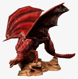 Dragon Statue By Arh Studios - Red Dragon Statue