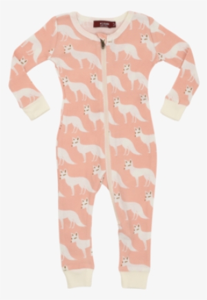 Cotton Zipper Pajama - Pajamas